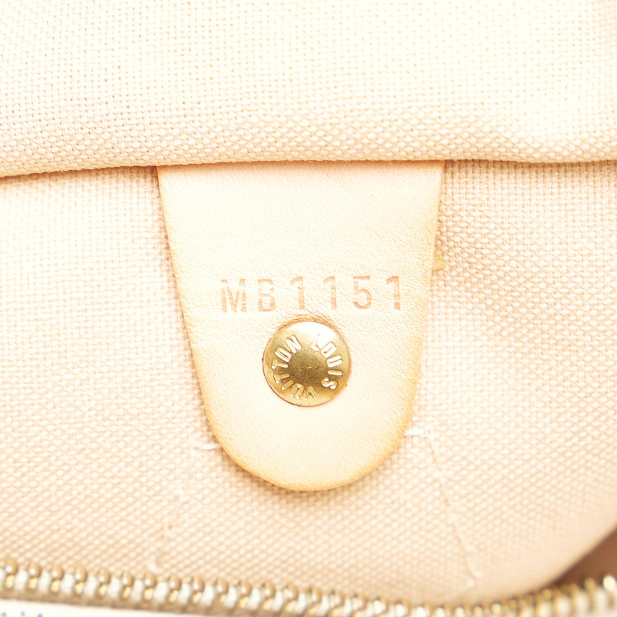 Louis Vuitton Damier Azur Speedy 25 (SHG-35882)