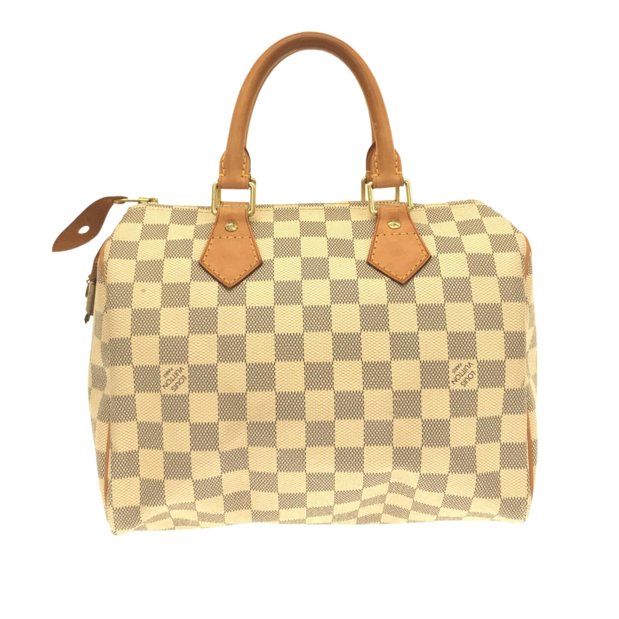 Louis Vuitton Damier Azur Speedy 25 (SHG-35994)