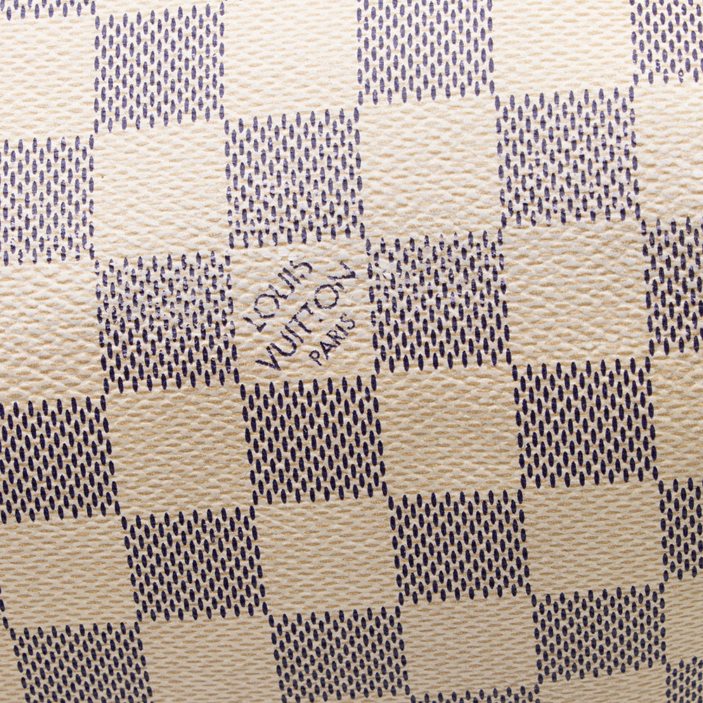 Louis Vuitton Damier Azur Speedy 30 Satchel (SHF-18643)