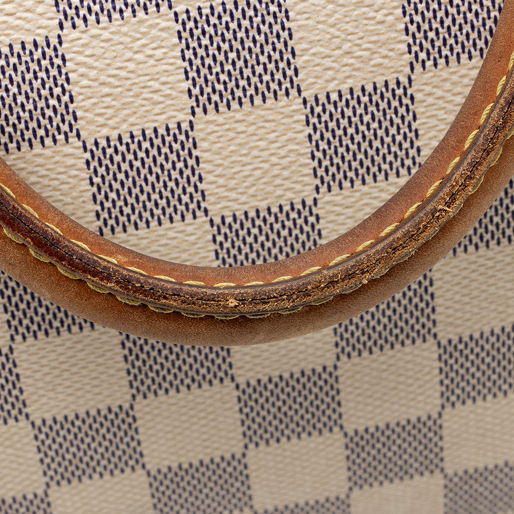 Louis Vuitton Damier Azur Speedy 30 Satchel (SHF-18643)