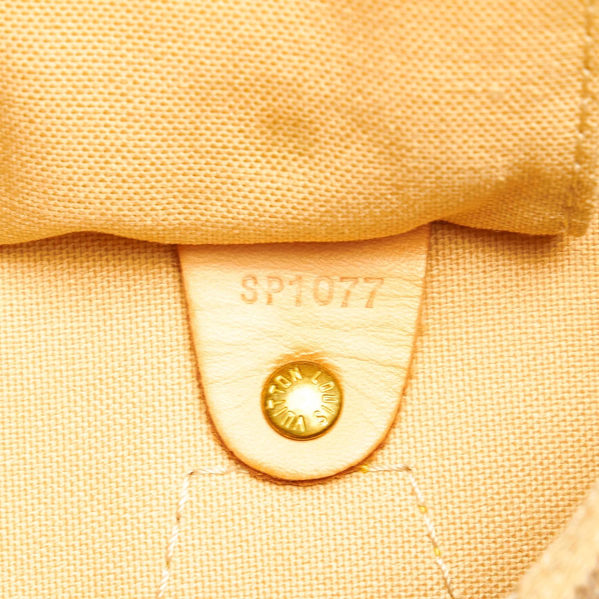 Louis Vuitton Damier Azur Speedy 30 (SHG-36754)