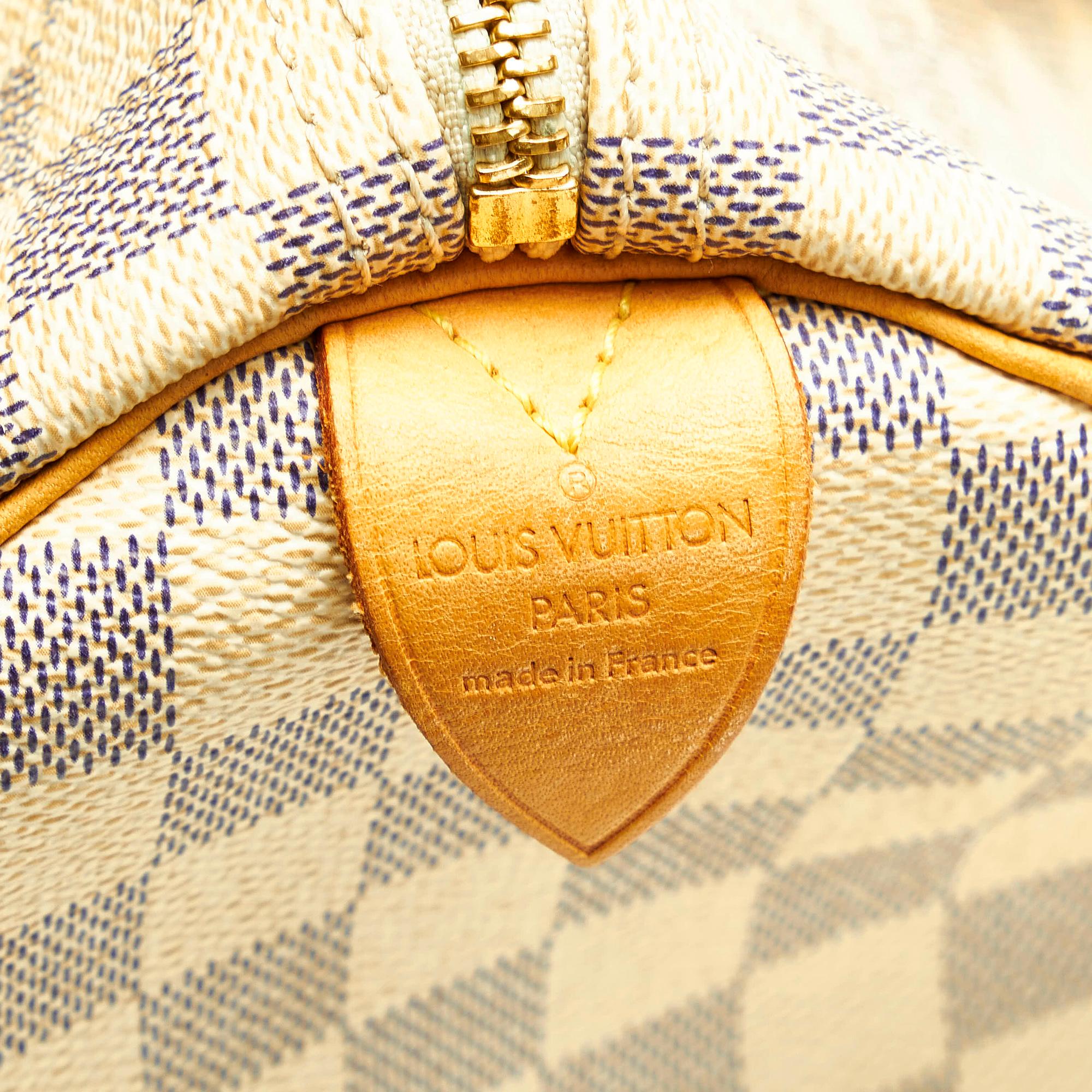 Louis Vuitton Damier Azur Speedy 30 (SHG-36754)