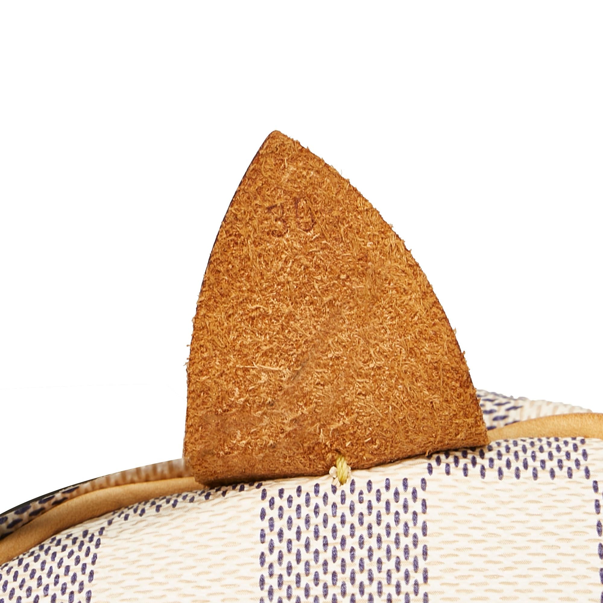 Louis Vuitton Damier Azur Speedy 30 (SHG-37849)