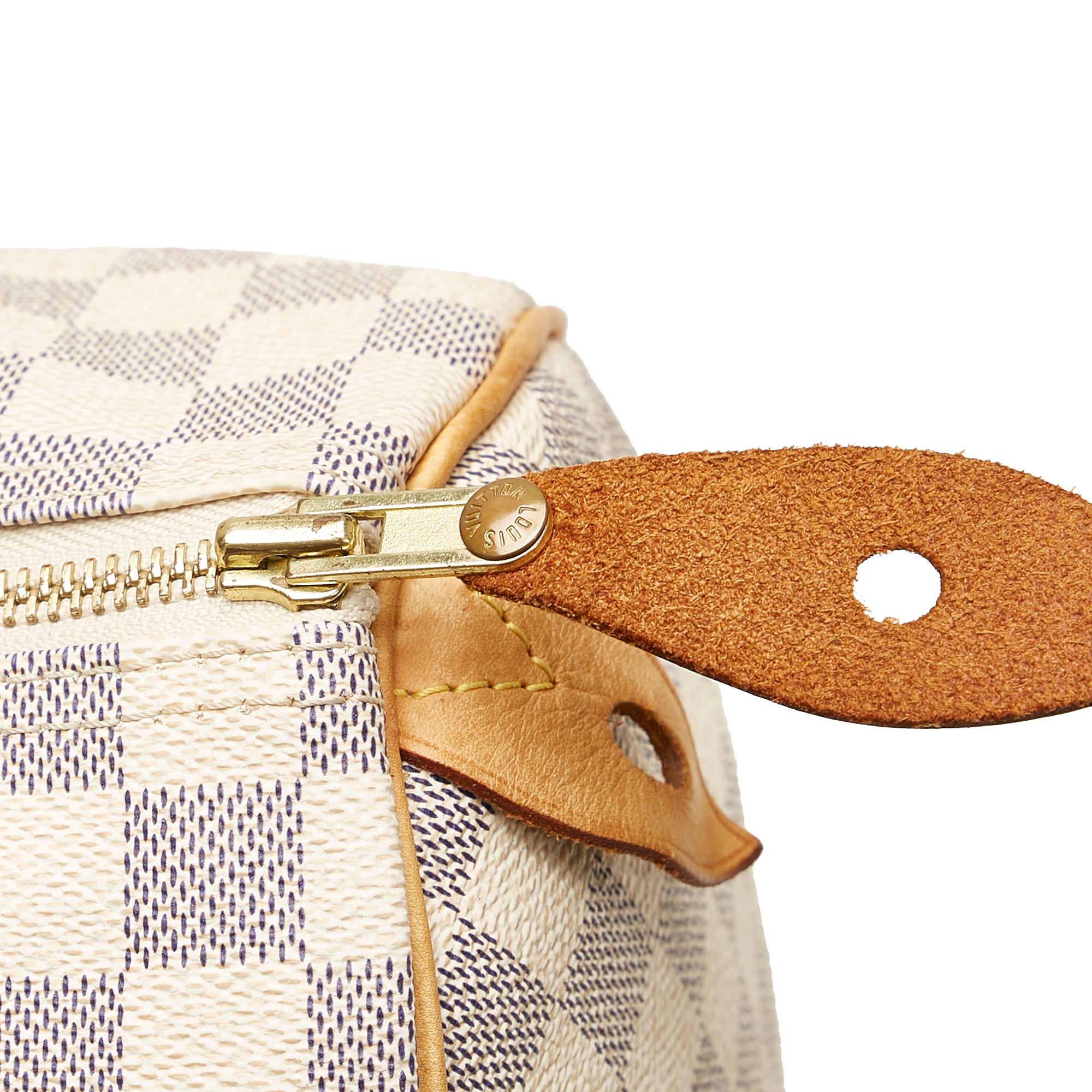 Louis Vuitton Damier Azur Speedy 30 (SHG-37849)