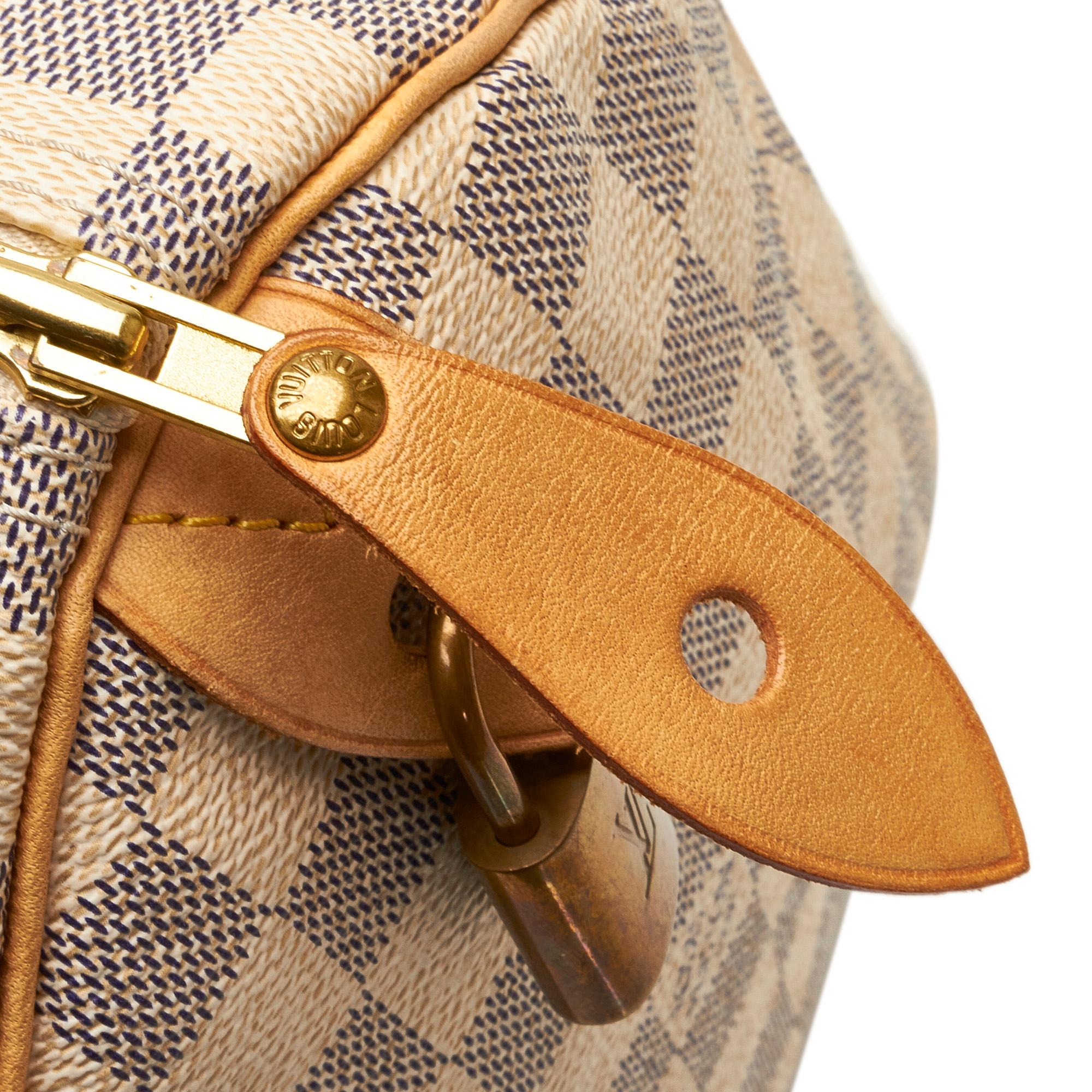 Louis Vuitton Damier Azur Speedy 30 (SHG-WSpvsl)
