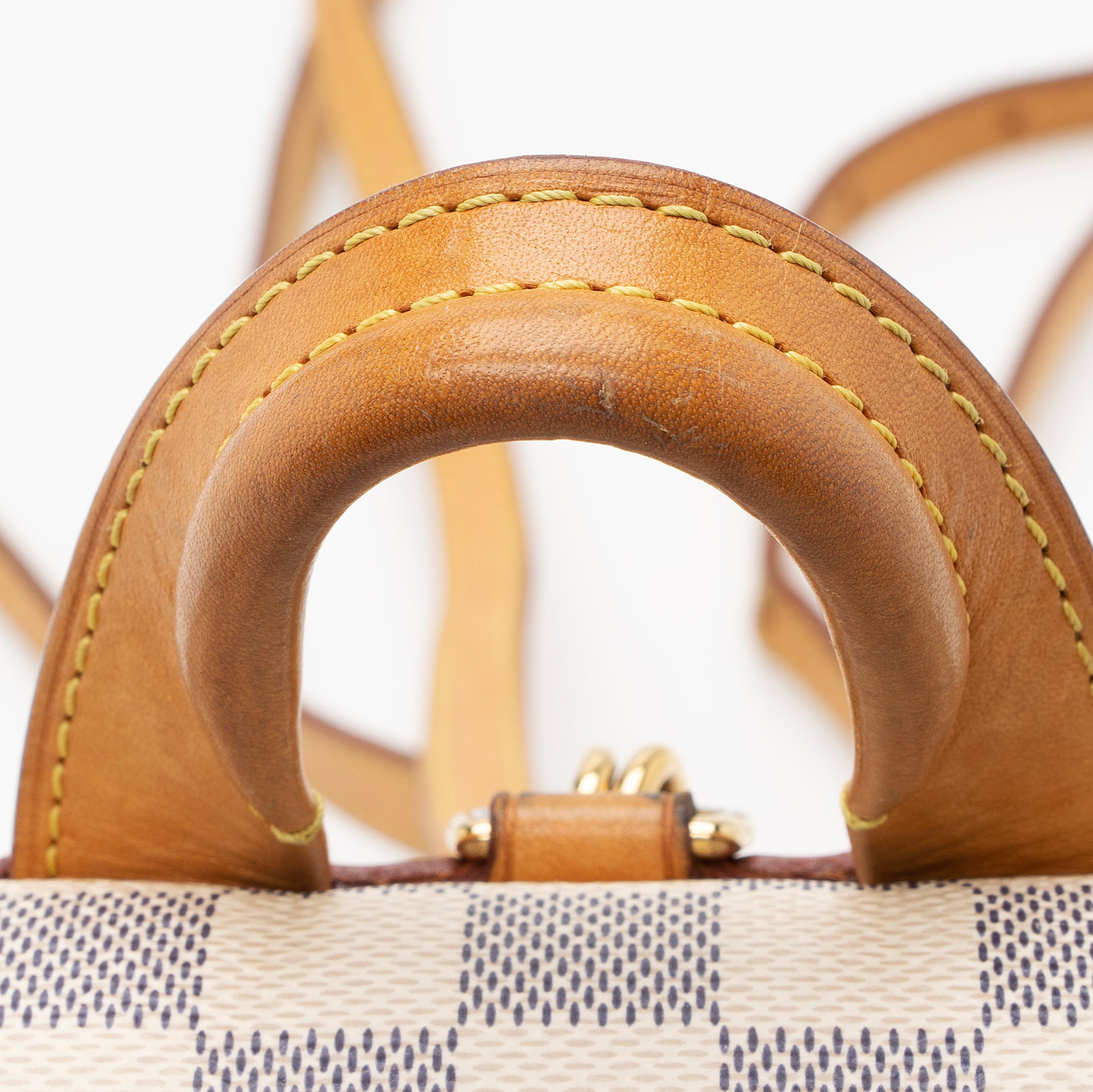 Louis Vuitton Damier Azur Sperone BB Backpack (SHF-22843)