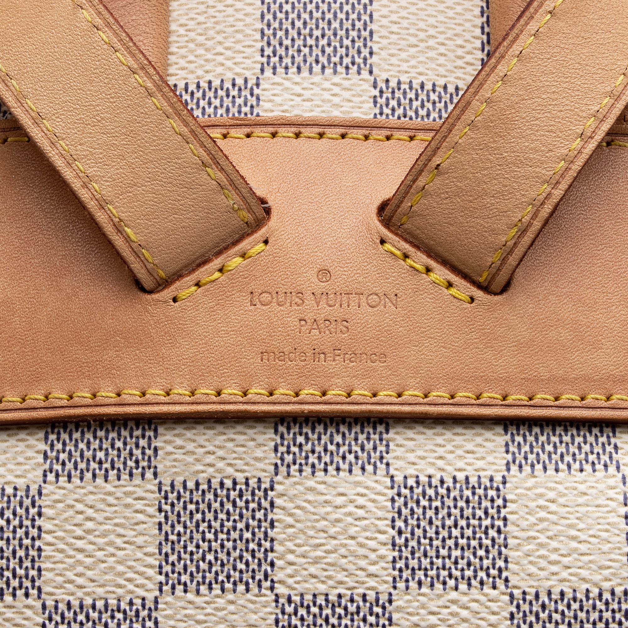 Louis Vuitton Damier Azur Sperone Backpack (SHF-22674)