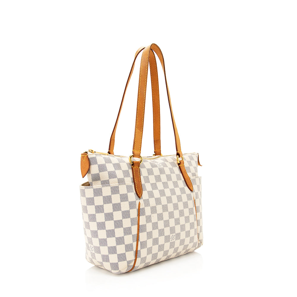 Louis Vuitton Damier Azur Totally PM Tote (SHF-19736)