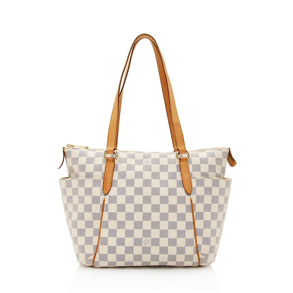 Louis Vuitton Damier Azur Totally PM Tote (SHF-20583)
