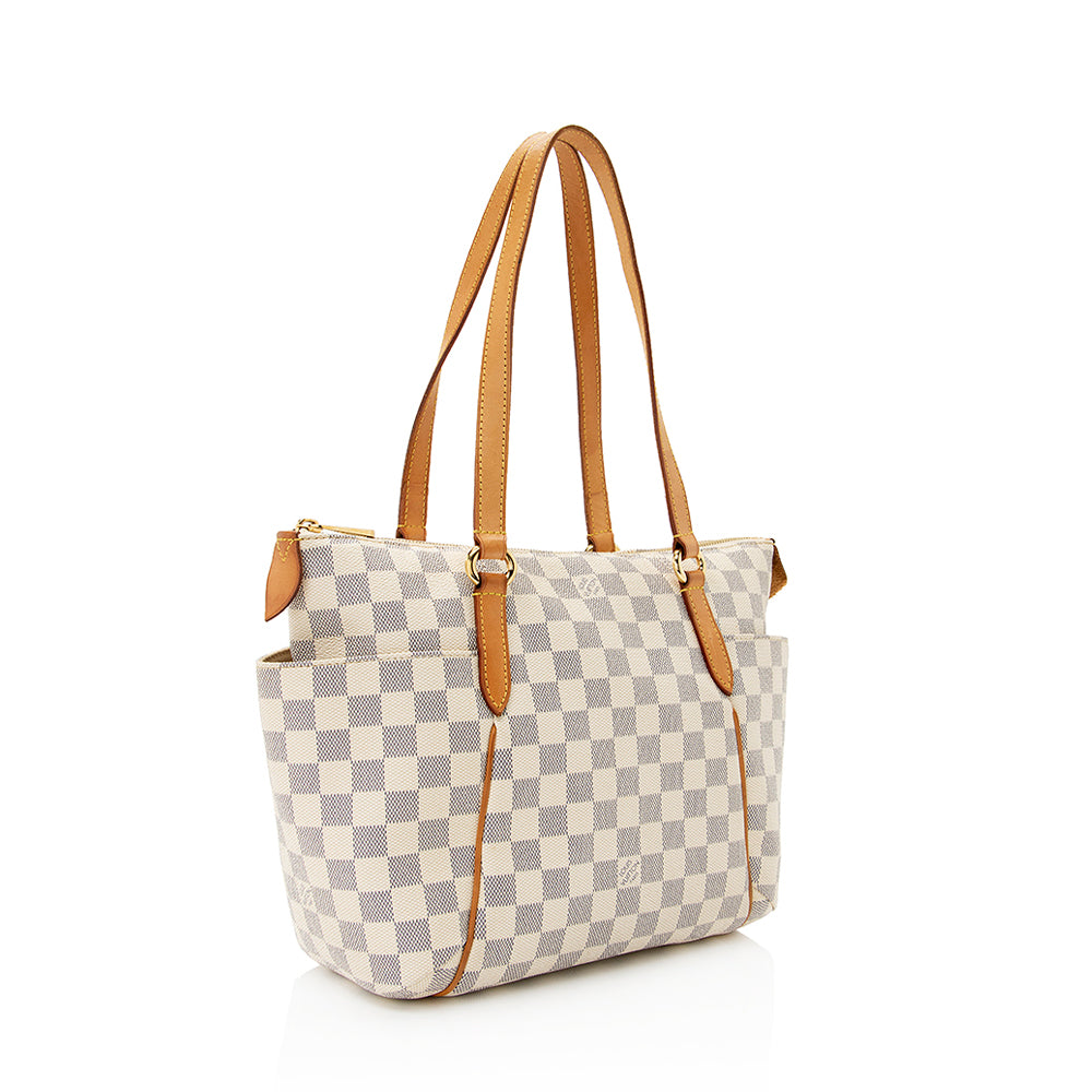 Louis Vuitton Damier Azur Totally PM Tote (SHF-20583)