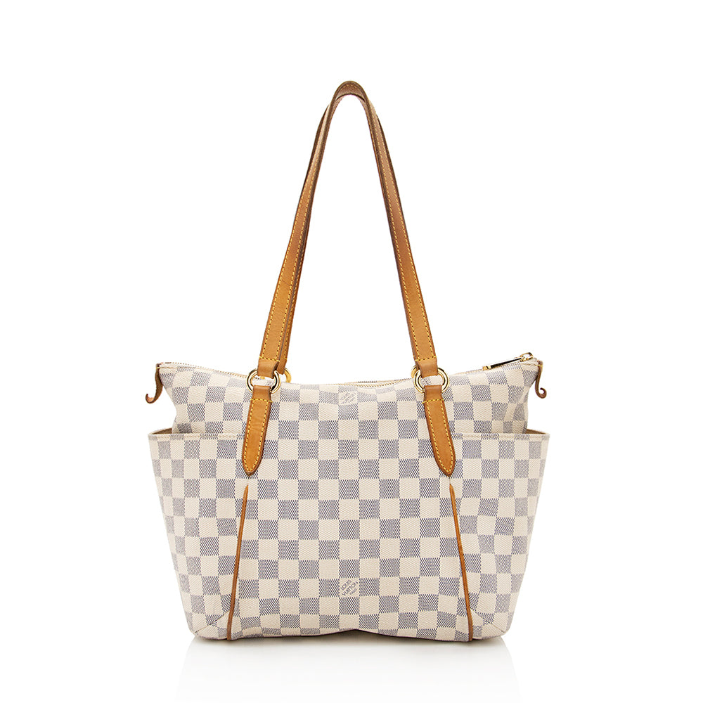 Louis Vuitton Damier Azur Totally PM Tote (SHF-20846)