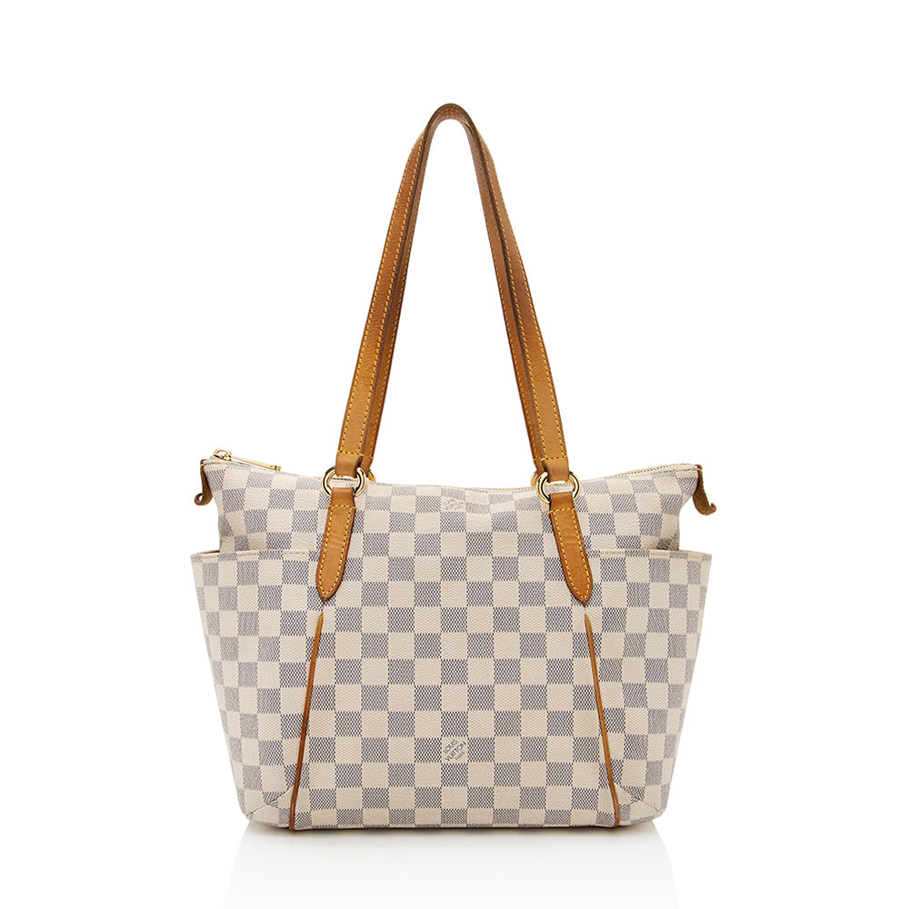 Louis Vuitton Damier Azur Totally PM Tote (SHF-20846)