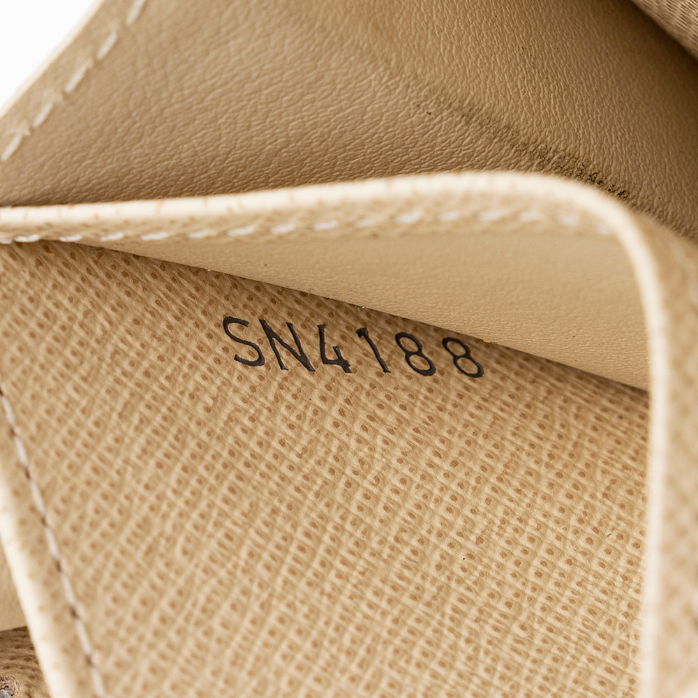 Louis Vuitton Damier Azur Zippy Coin Wallet (SHF-16415)