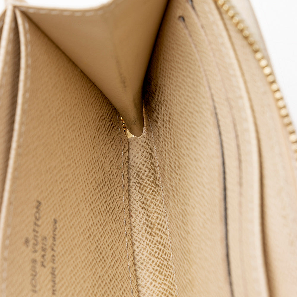 Louis Vuitton Damier Azur Zippy Coin Wallet (SHF-16415)