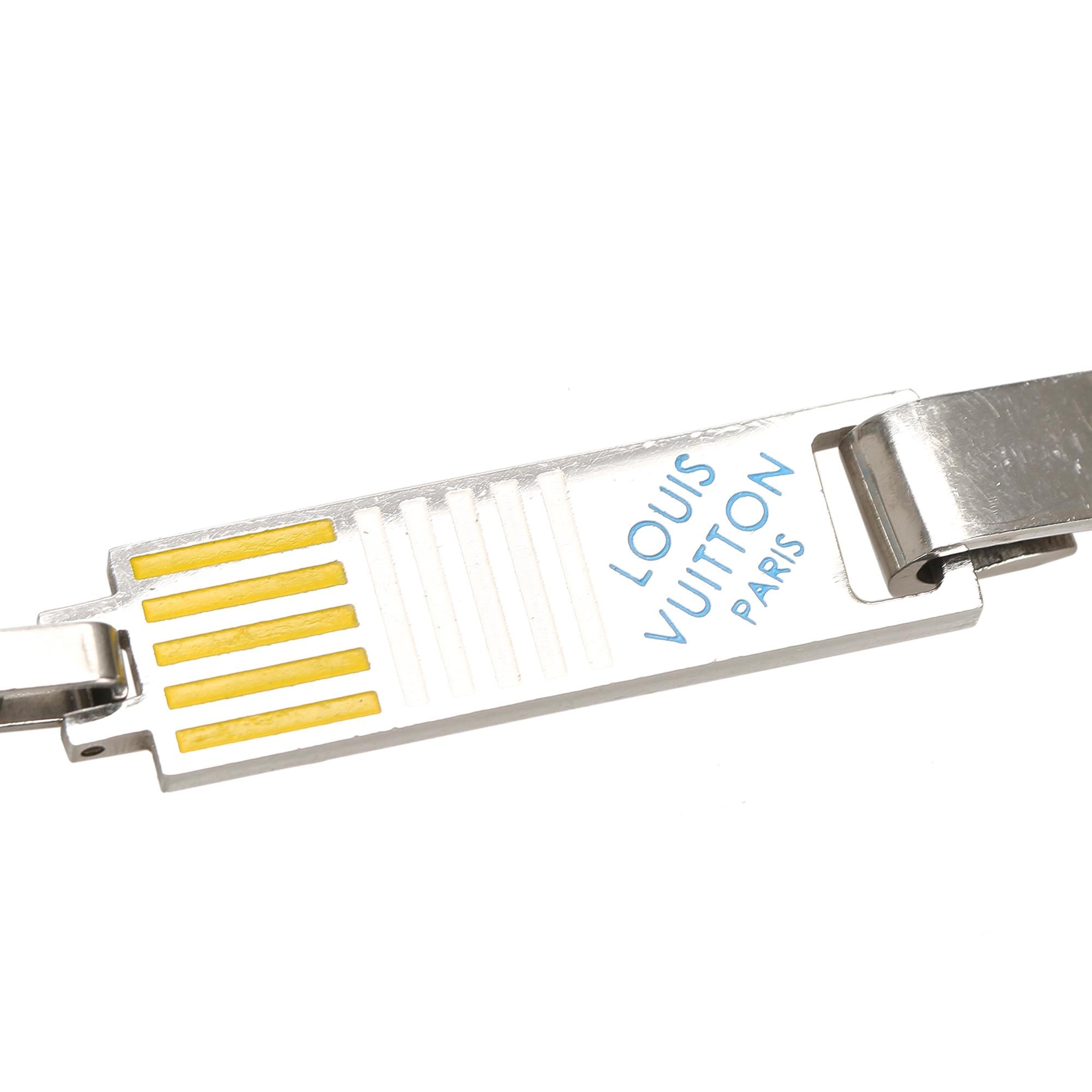 Louis Vuitton Damier Chain Bracelet (SHG-22433)