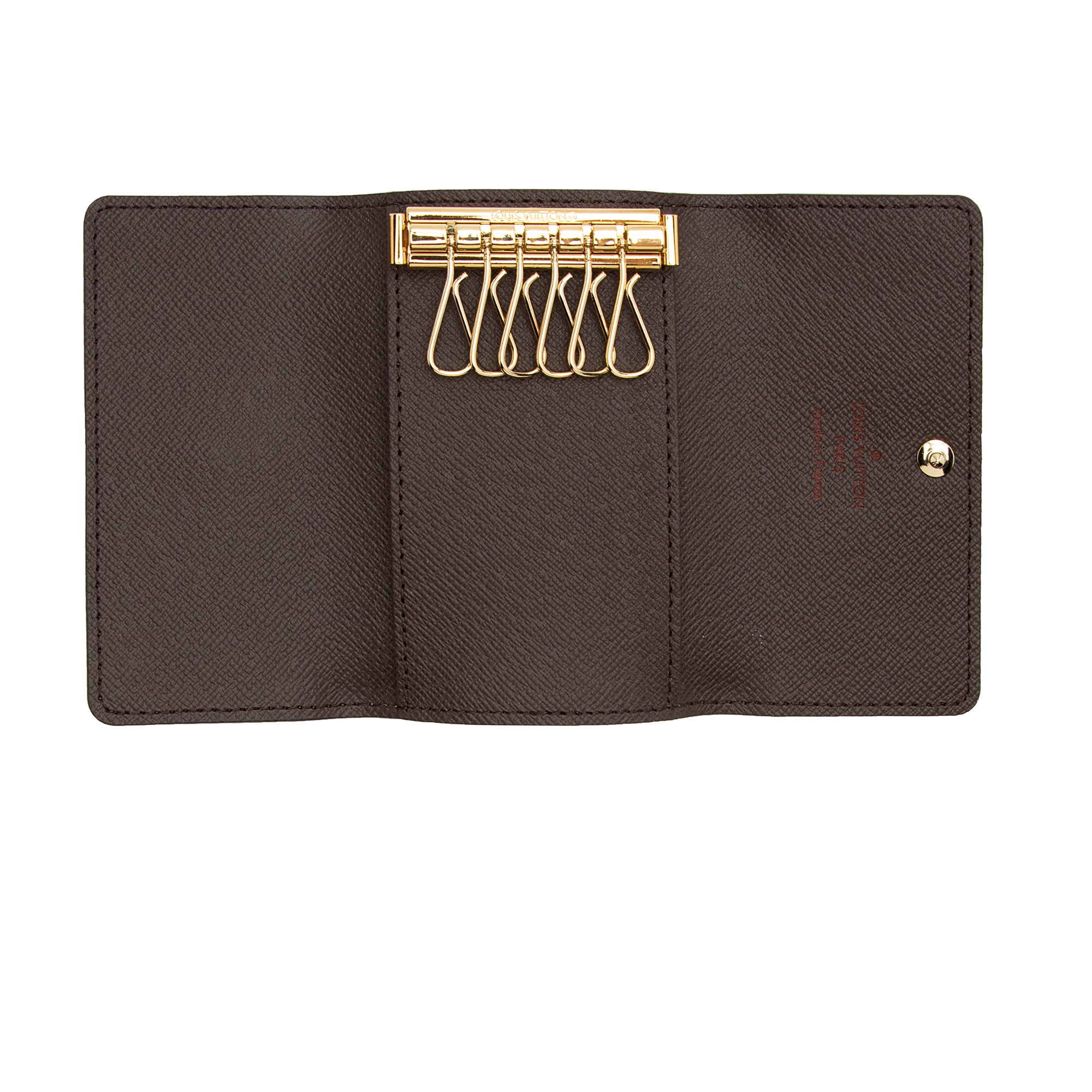 Louis Vuitton Damier Ebene 6 Key Holder (SHF-23558)