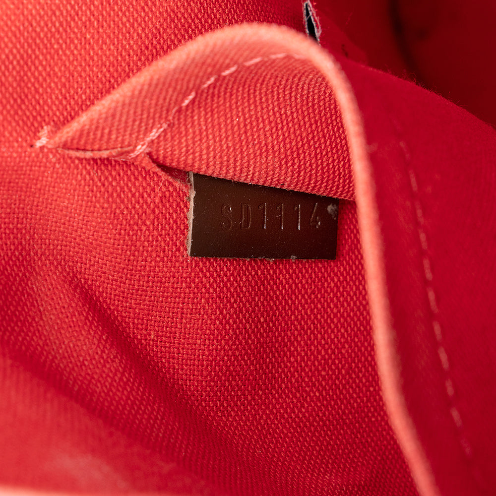 Louis Vuitton Damier Ebene Alma PM Satchel (SHF-18631)