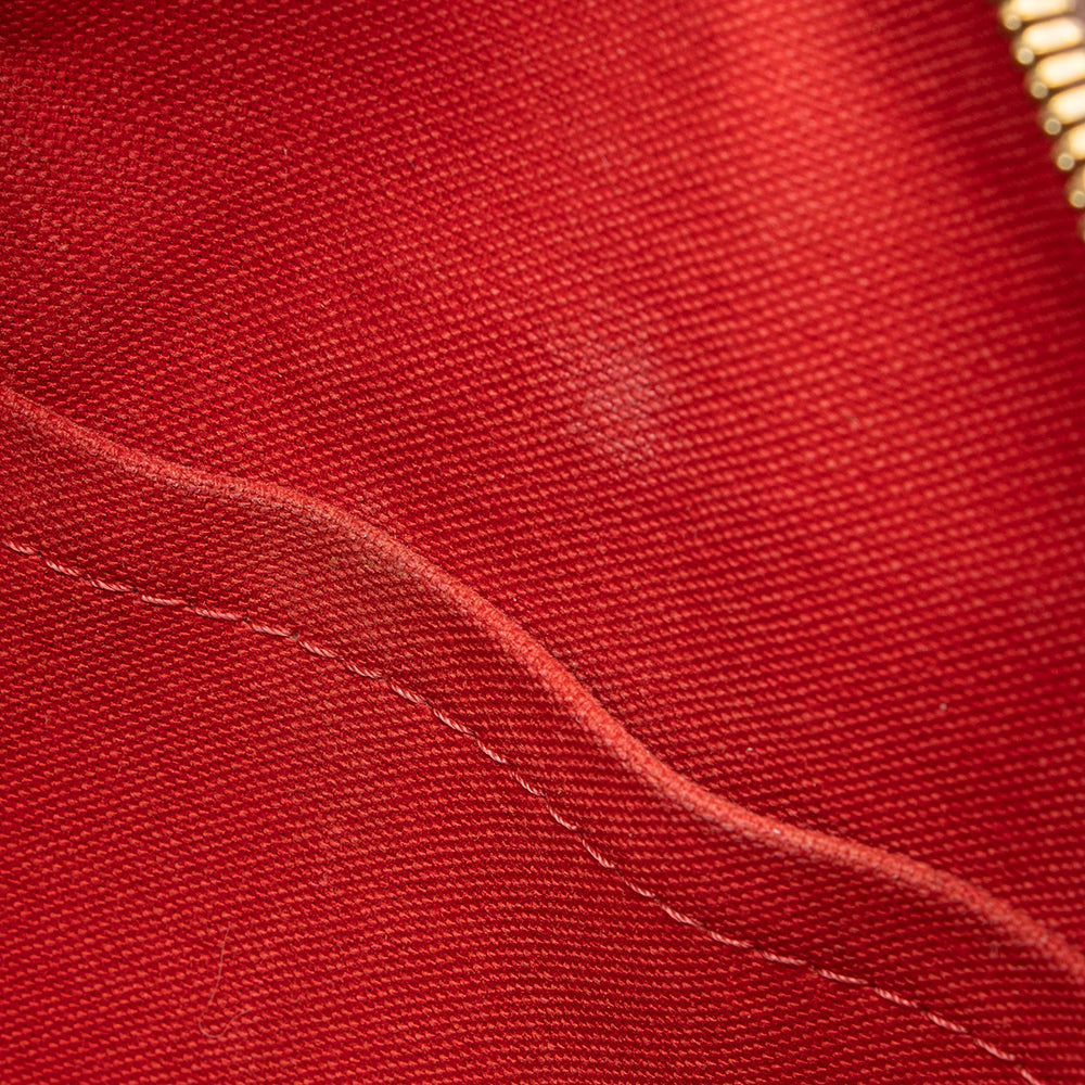 Louis Vuitton Damier Ebene Alma PM Satchel (SHF-18631)