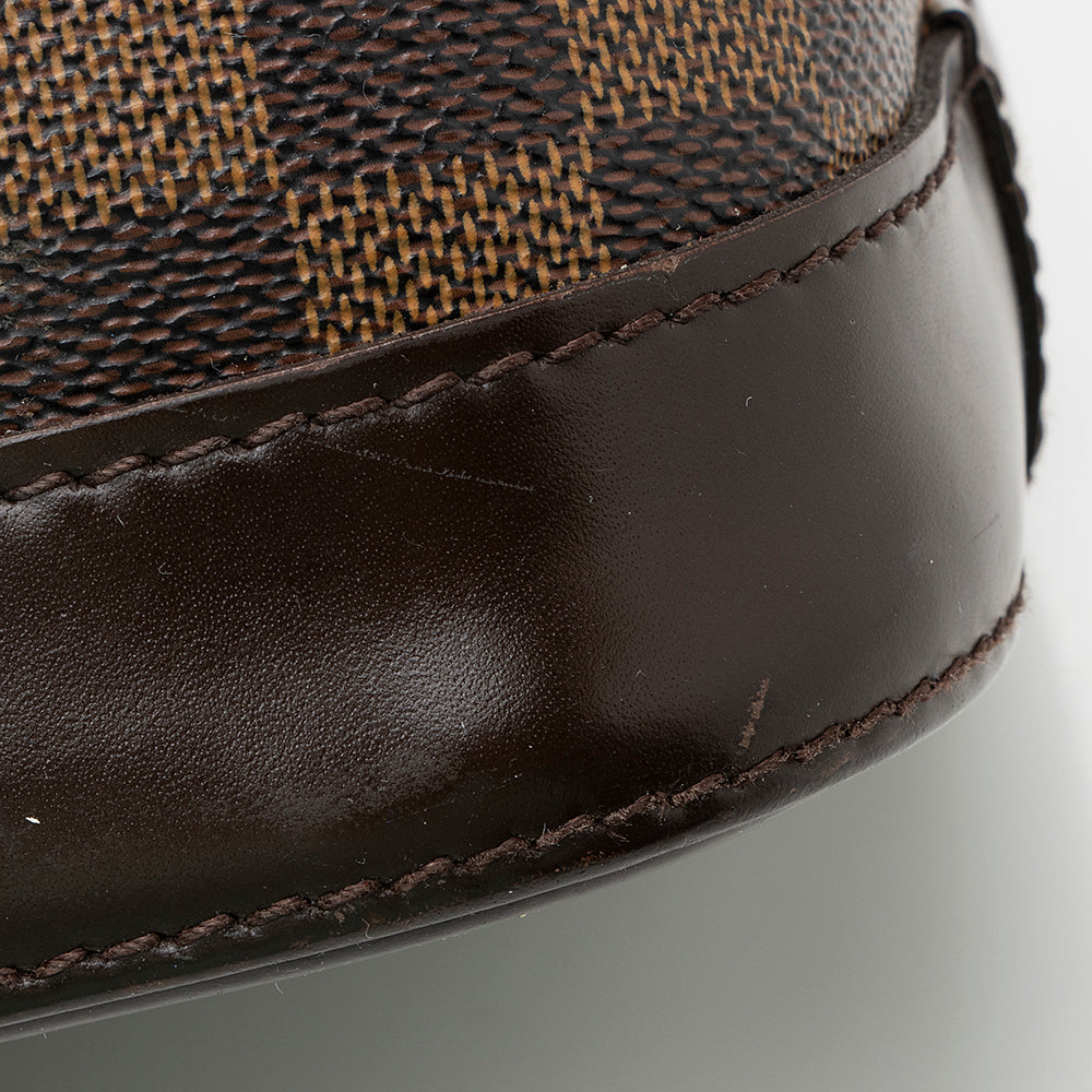 Louis Vuitton Damier Ebene Alma PM Satchel (SHF-18631)