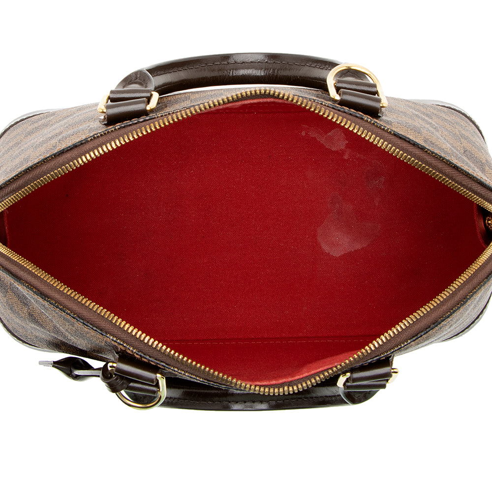 Louis Vuitton Damier Ebene Alma PM Satchel (SHF-18631)