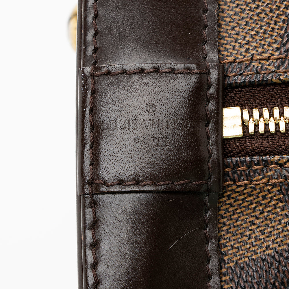 Louis Vuitton Damier Ebene Alma PM Satchel (SHF-18631)