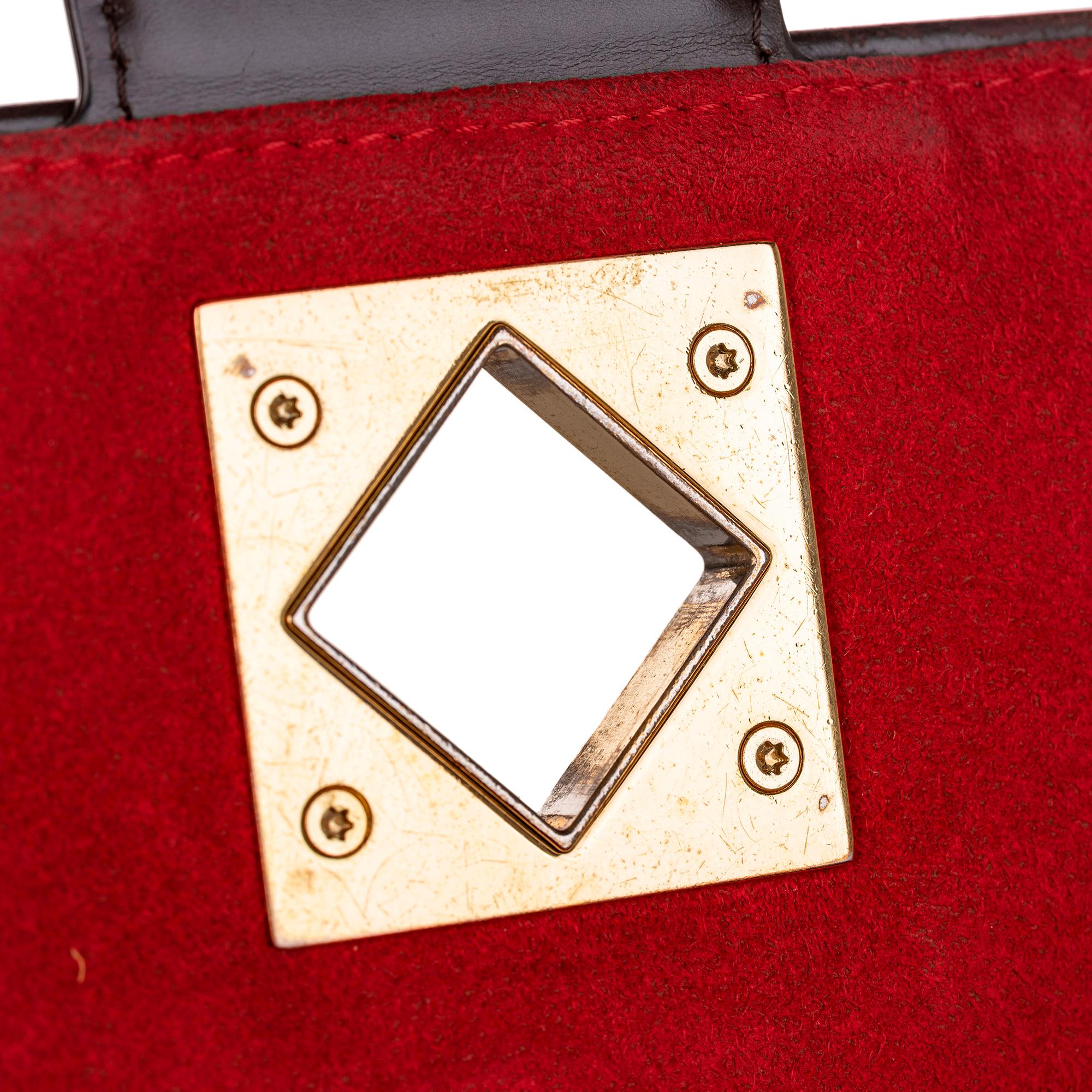 Louis Vuitton Damier Ebene Bergamo MM (SHG-36462)