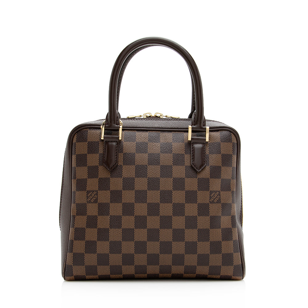 Louis Vuitton Damier Ebene Brera Satchel (SHF-20541)