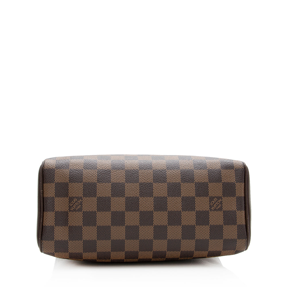 Louis Vuitton Damier Ebene Brera Satchel (SHF-20541)