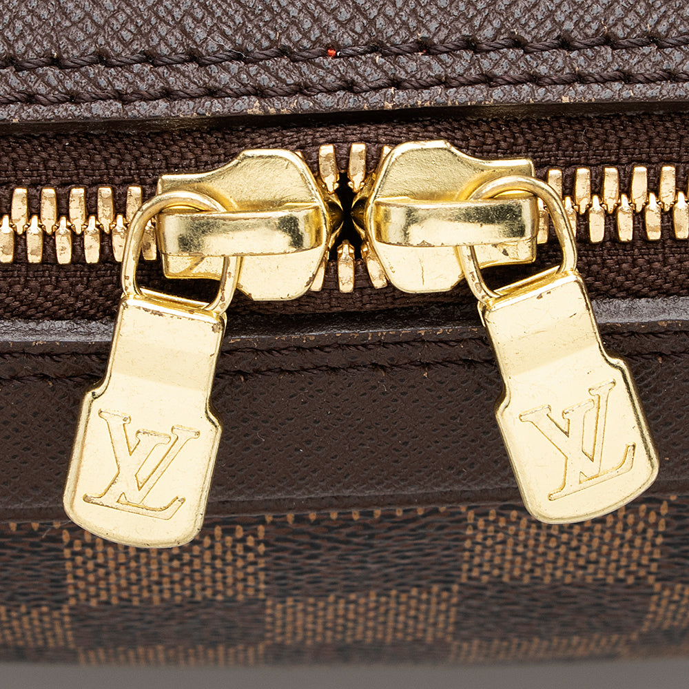 Louis Vuitton Damier Ebene Brera Satchel (SHF-20541)