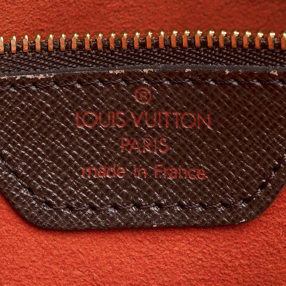 Louis Vuitton Damier Ebene Brera Satchel (SHF-20541)