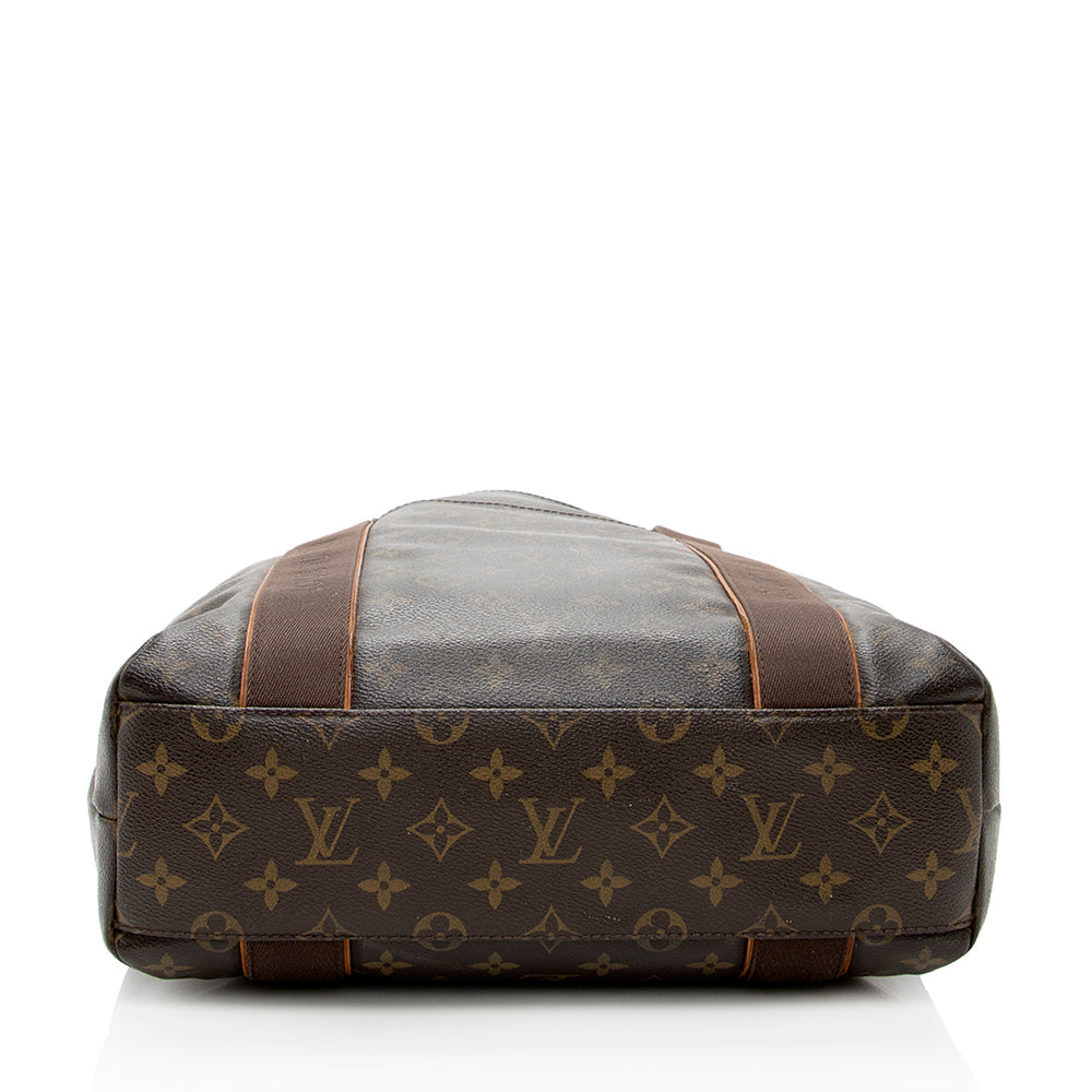 Louis Vuitton Damier Ebene Cabas Beaubourg Tote (SHF-18018)