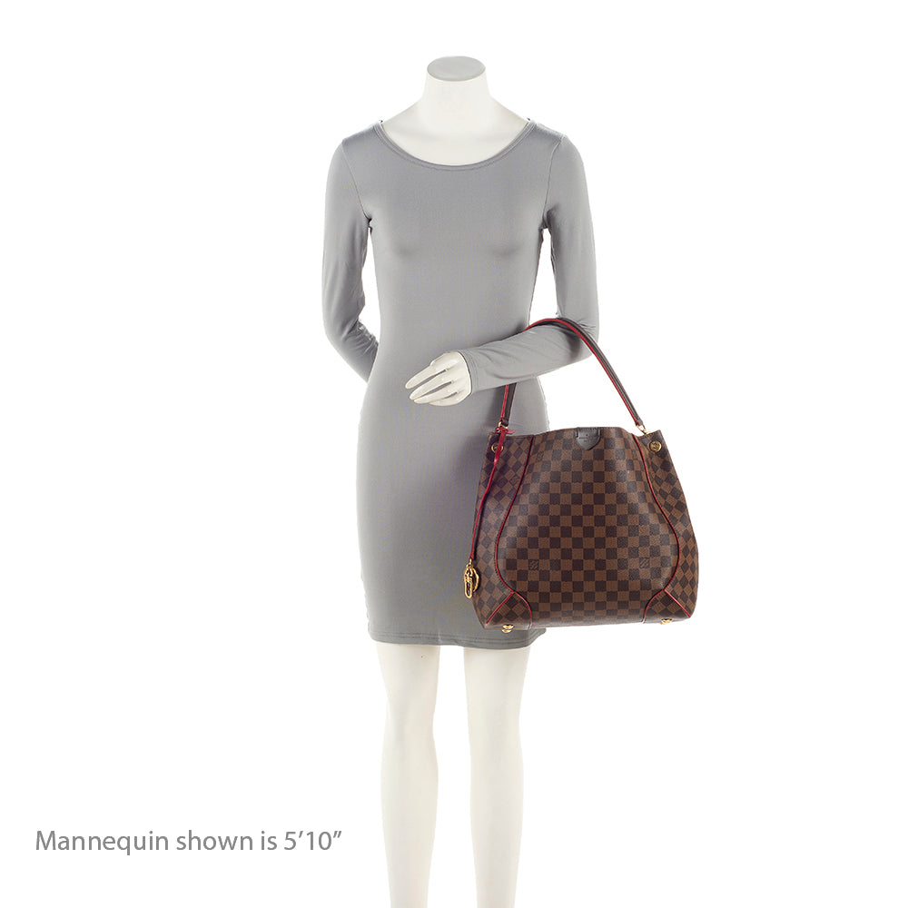 Louis Vuitton Damier Ebene Caissa Hobo (SHF-21369)