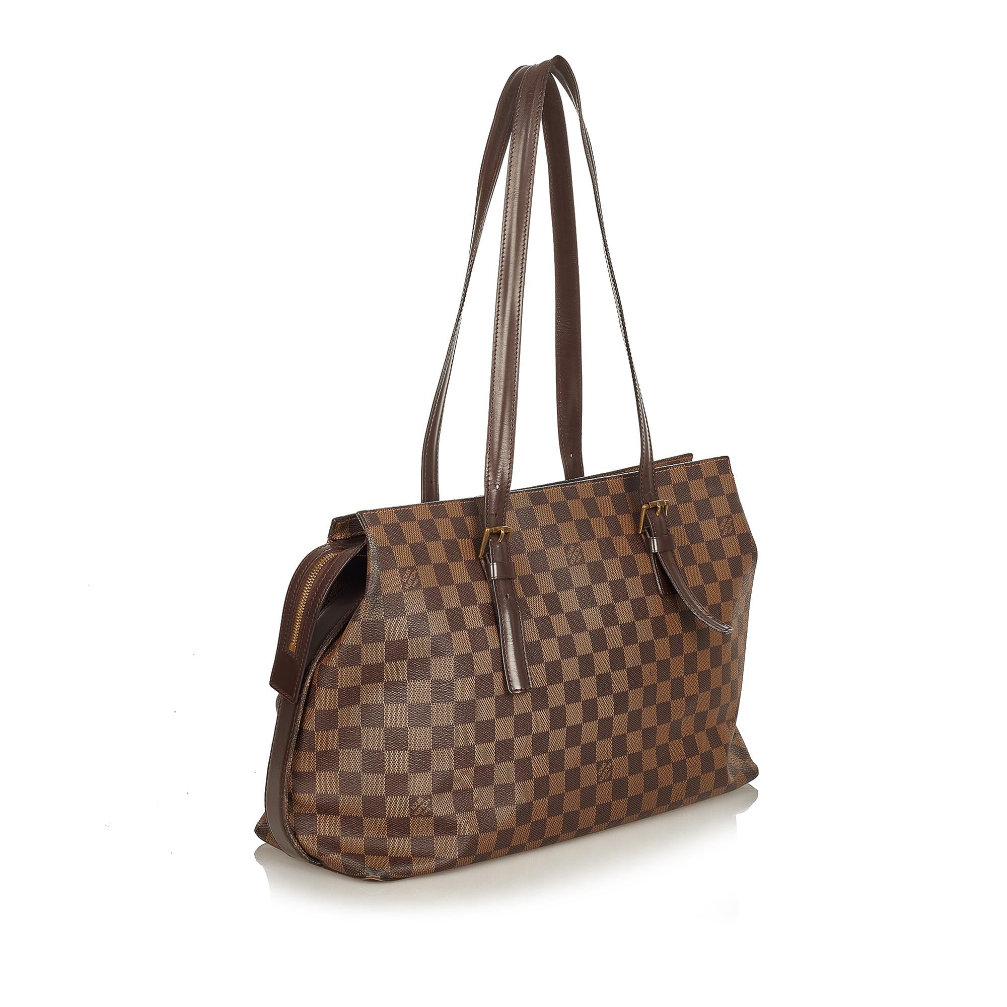 Louis Vuitton Damier Ebene Chelsea (SHG-25608)