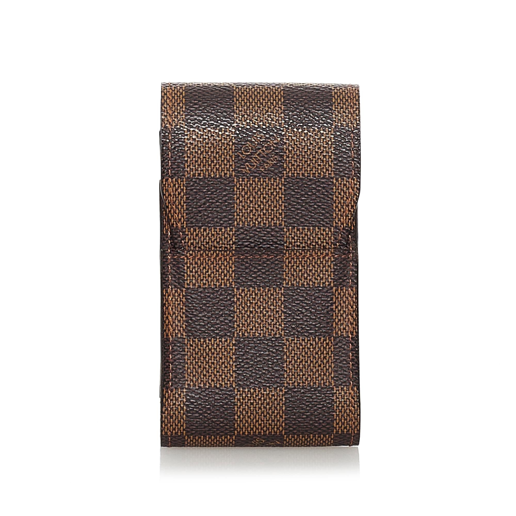 Louis Vuitton Damier Ebene Cigarette Case (SHG-30833)