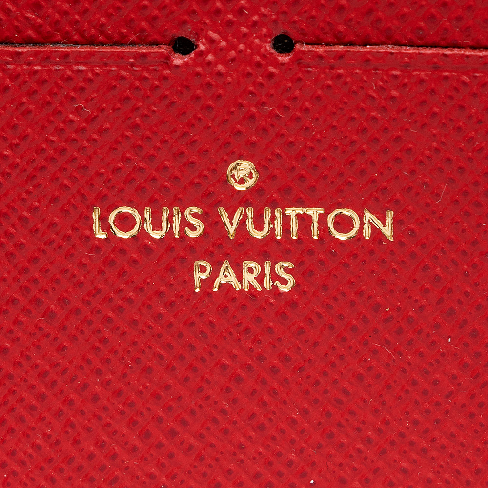Louis Vuitton Damier Ebene Clemence Wallet (SHF-19873)