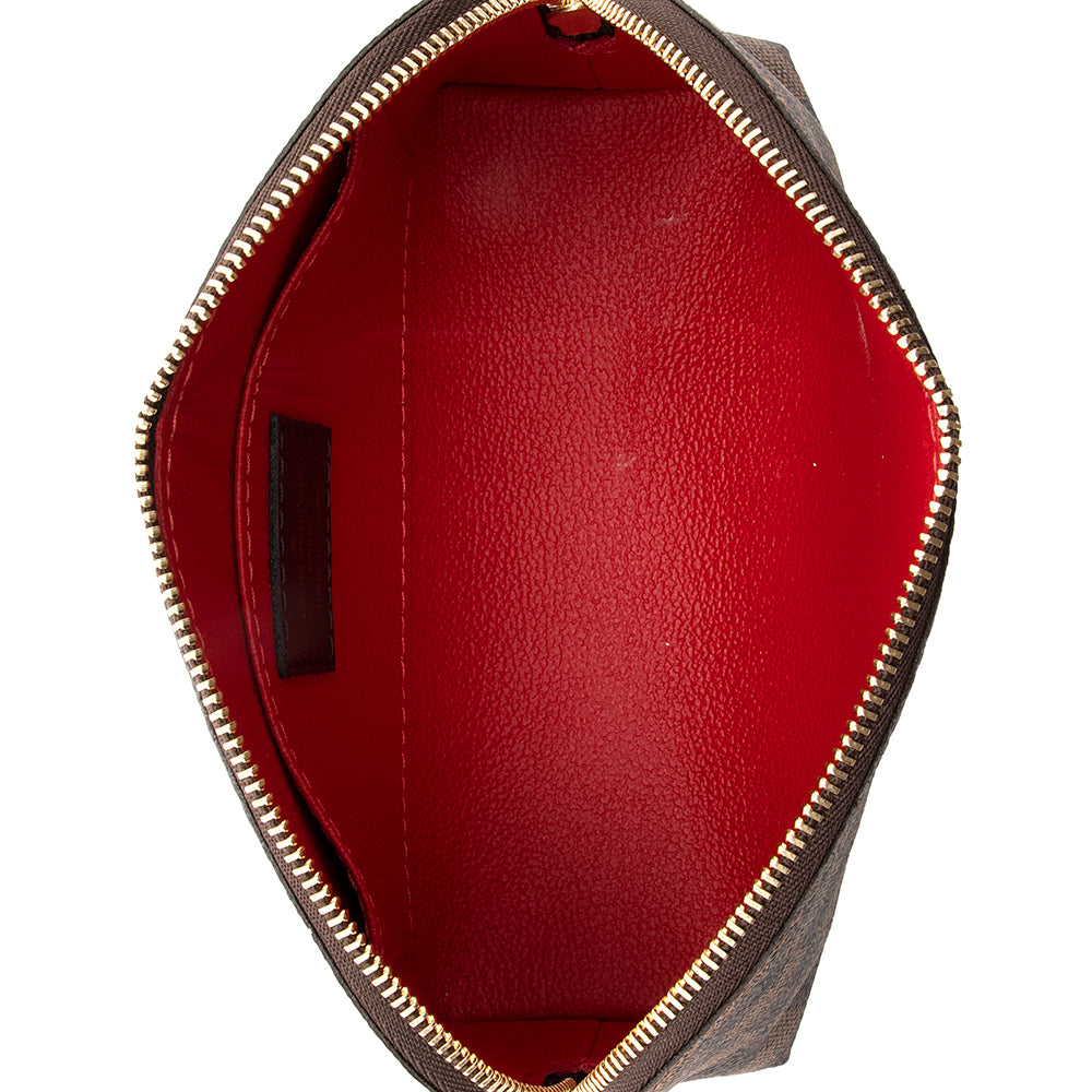 Louis Vuitton Damier Ebene Cosmetic Pouch (SHF-18703)