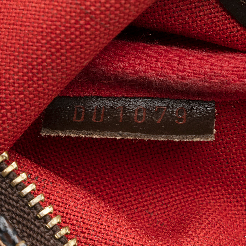 Louis Vuitton Damier Ebene Eva Clutch (SHF-20159)