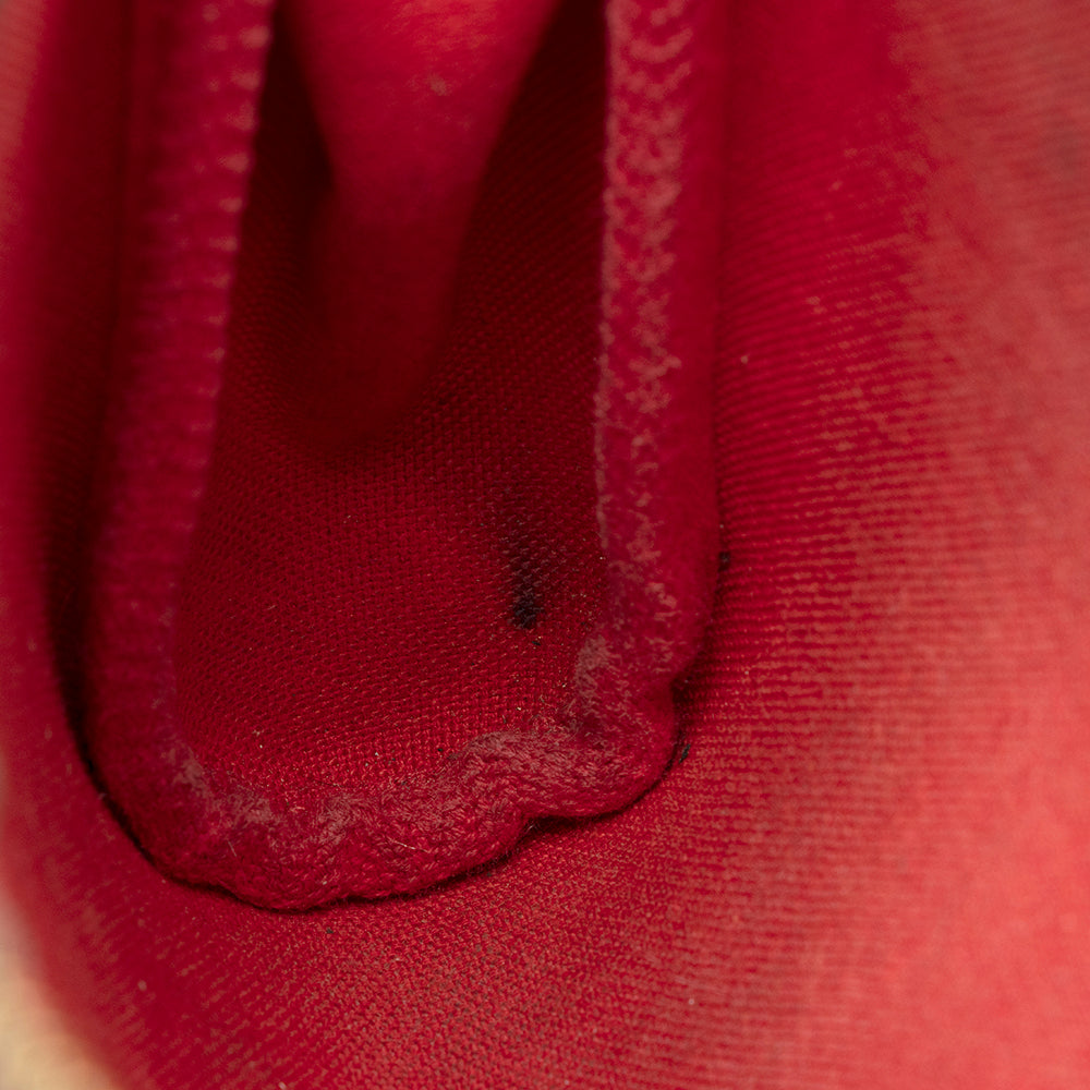 Louis Vuitton Damier Ebene Eva Clutch (SHF-20387)