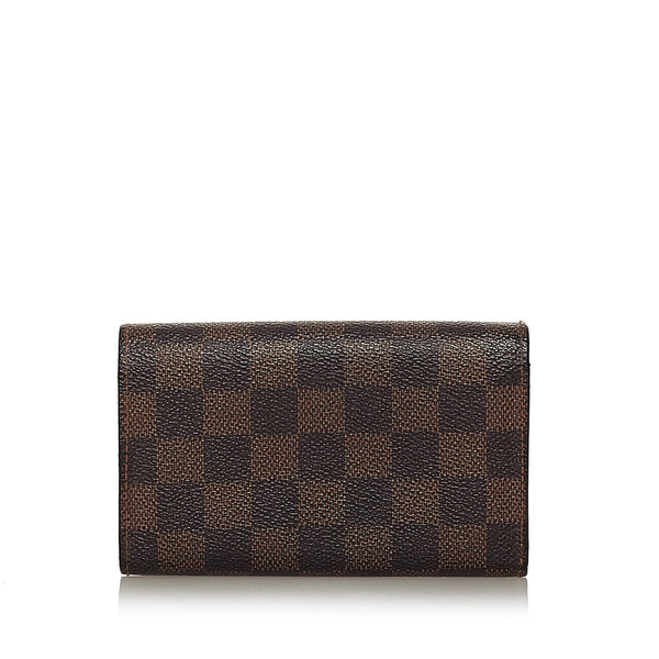 Card Holder Damier Ebene Canvas - Wallets and Small Leather Goods