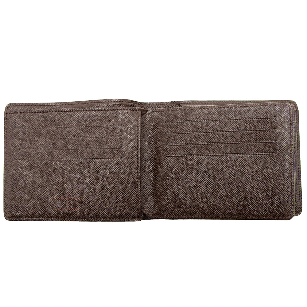 Louis Vuitton Damier Ebene Florin Wallet (SHF-21659)