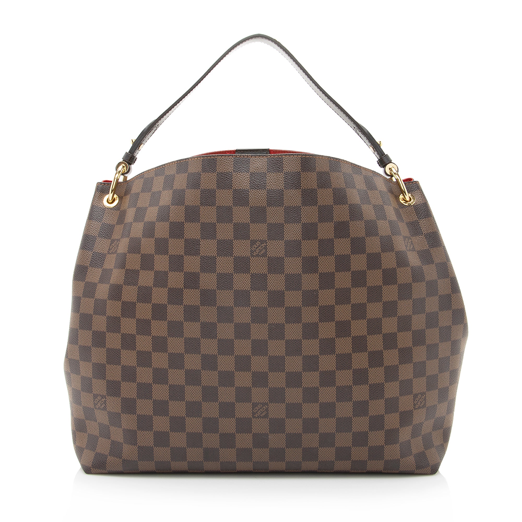 Louis Vuitton Damier Ebene Graceful MM Hobo (SHF-22365)