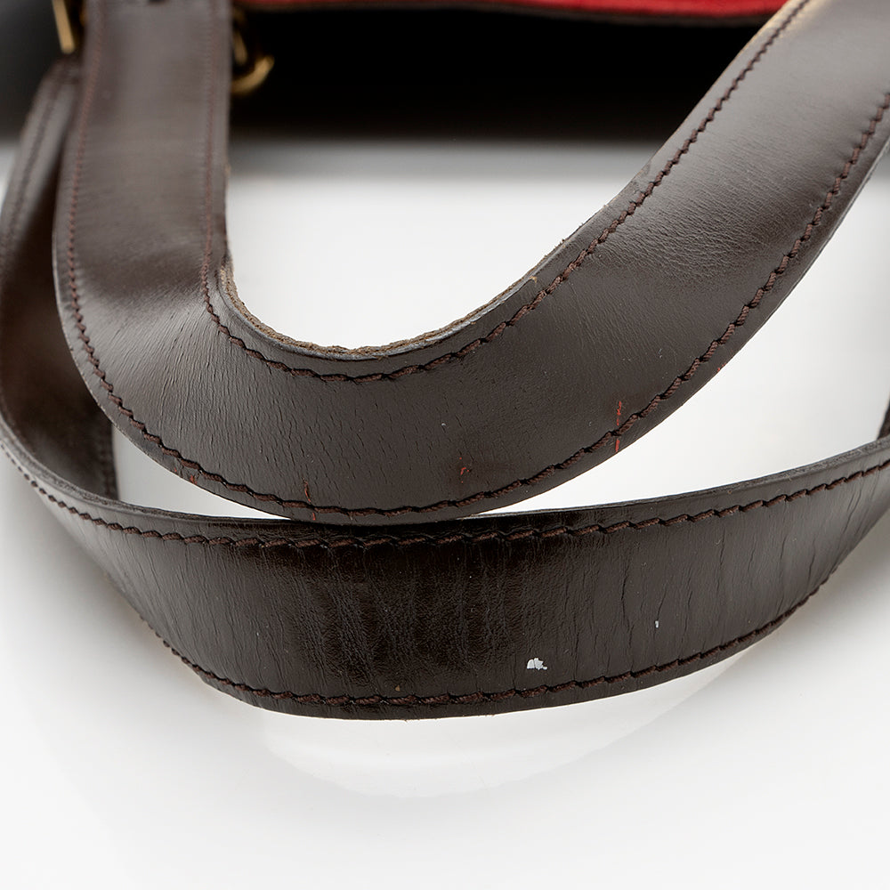Louis Vuitton Damier Ebene Hampstead MM Tote - FINAL SALE (SHF-18016)