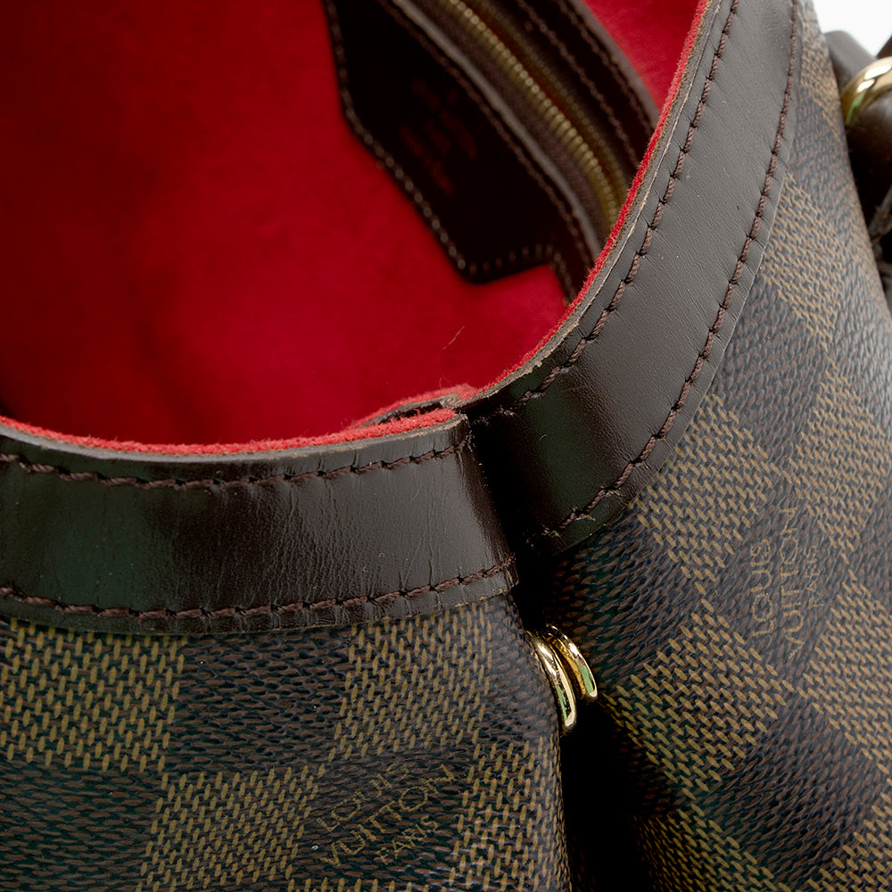 Louis Vuitton Damier Ebene Hampstead MM Tote - FINAL SALE (SHF-18016)