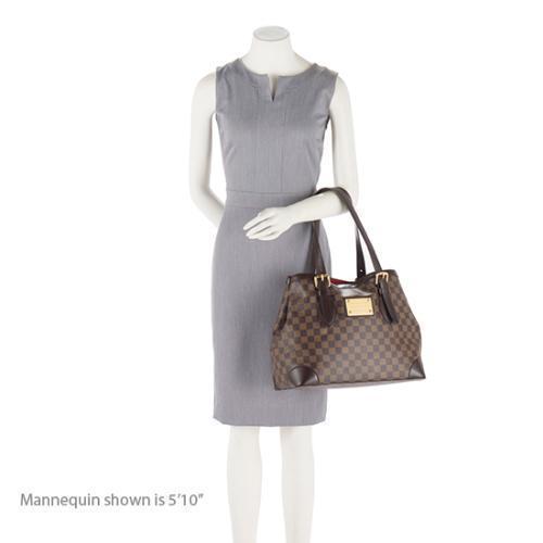 Louis Vuitton Damier Ebene Hampstead MM Tote - FINAL SALE (SHF-18016)