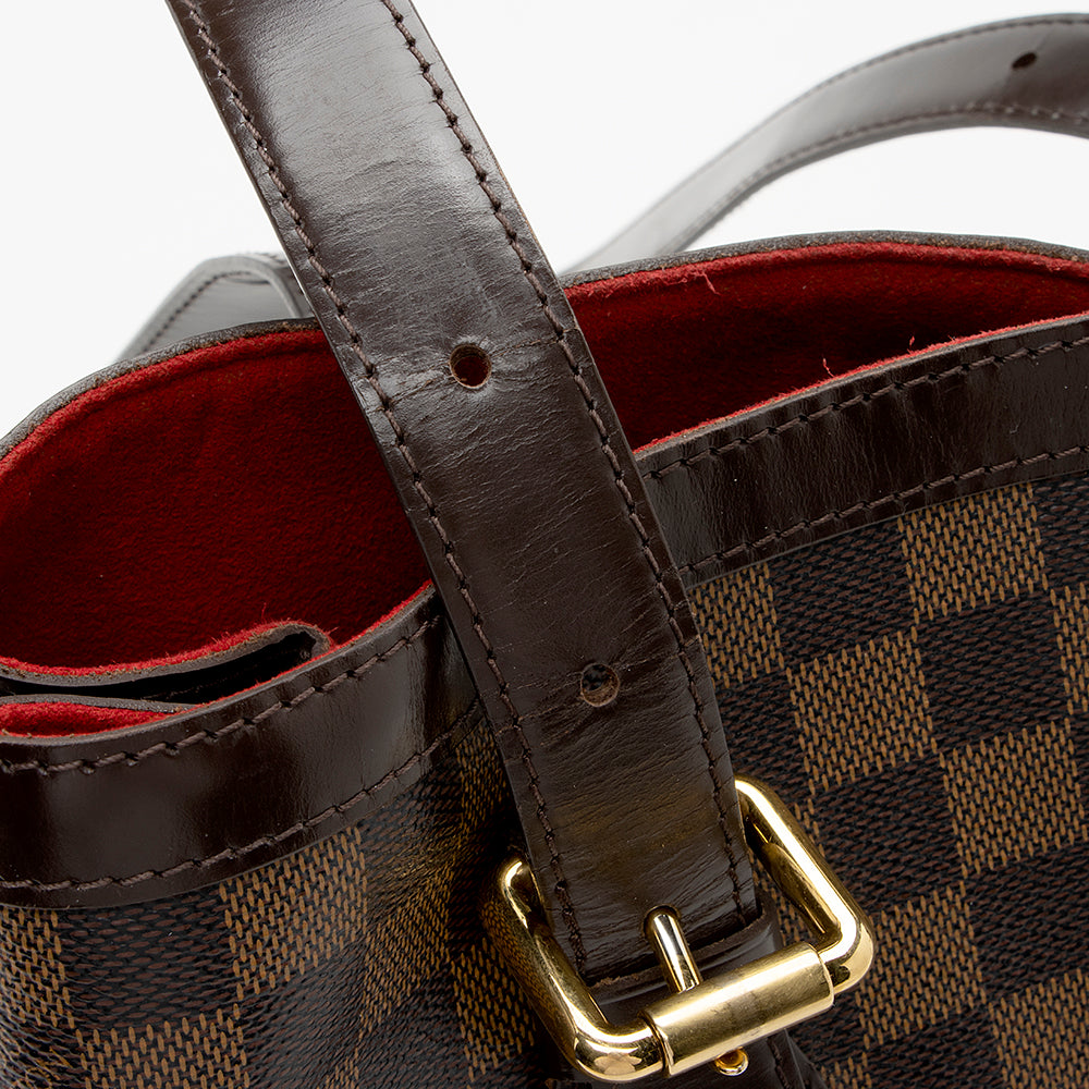 Louis Vuitton Damier Ebene Hampstead MM Tote - FINAL SALE (SHF-19125)