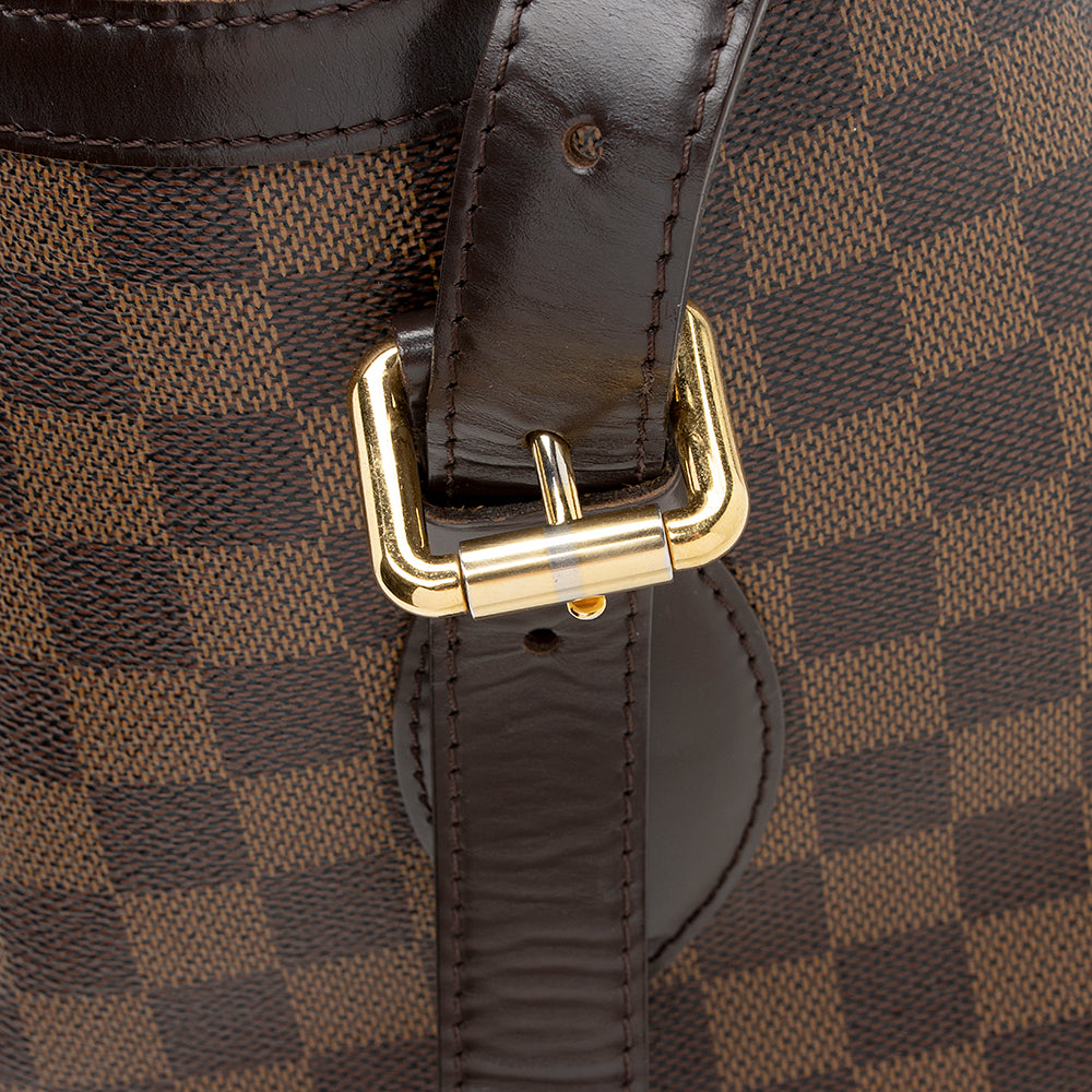 Louis Vuitton Damier Ebene Hampstead MM Tote (SHF-20804)