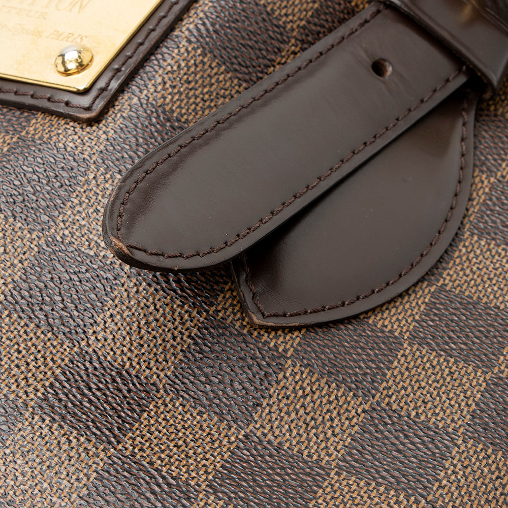 Louis Vuitton Damier Ebene Hampstead MM Tote (SHF-20804)