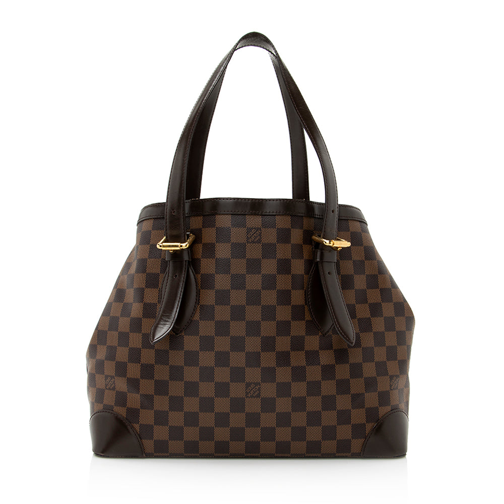 Louis Vuitton Damier Ebene Hampstead MM Tote (SHF-21117)