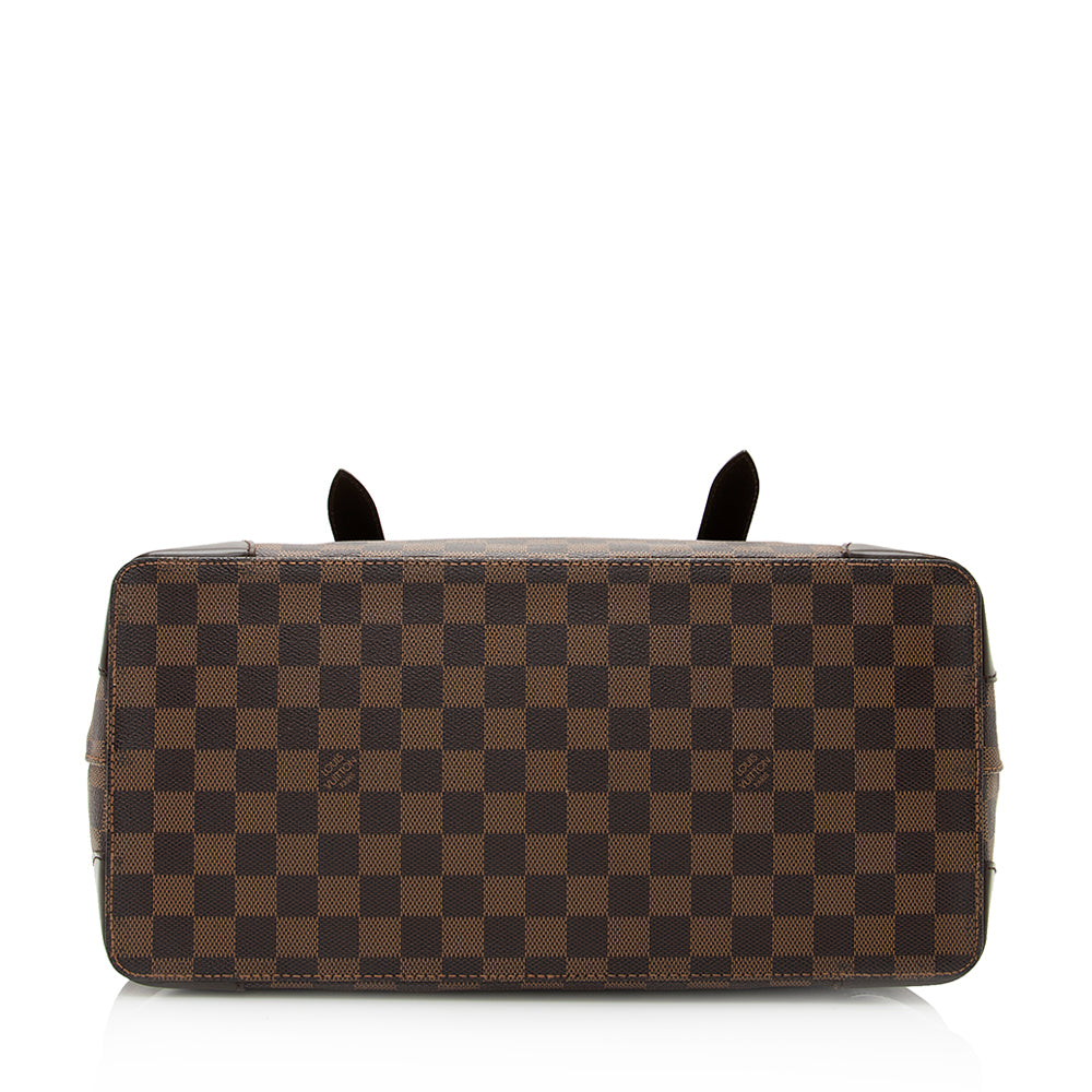 Louis Vuitton Damier Ebene Hampstead MM Tote (SHF-21117)