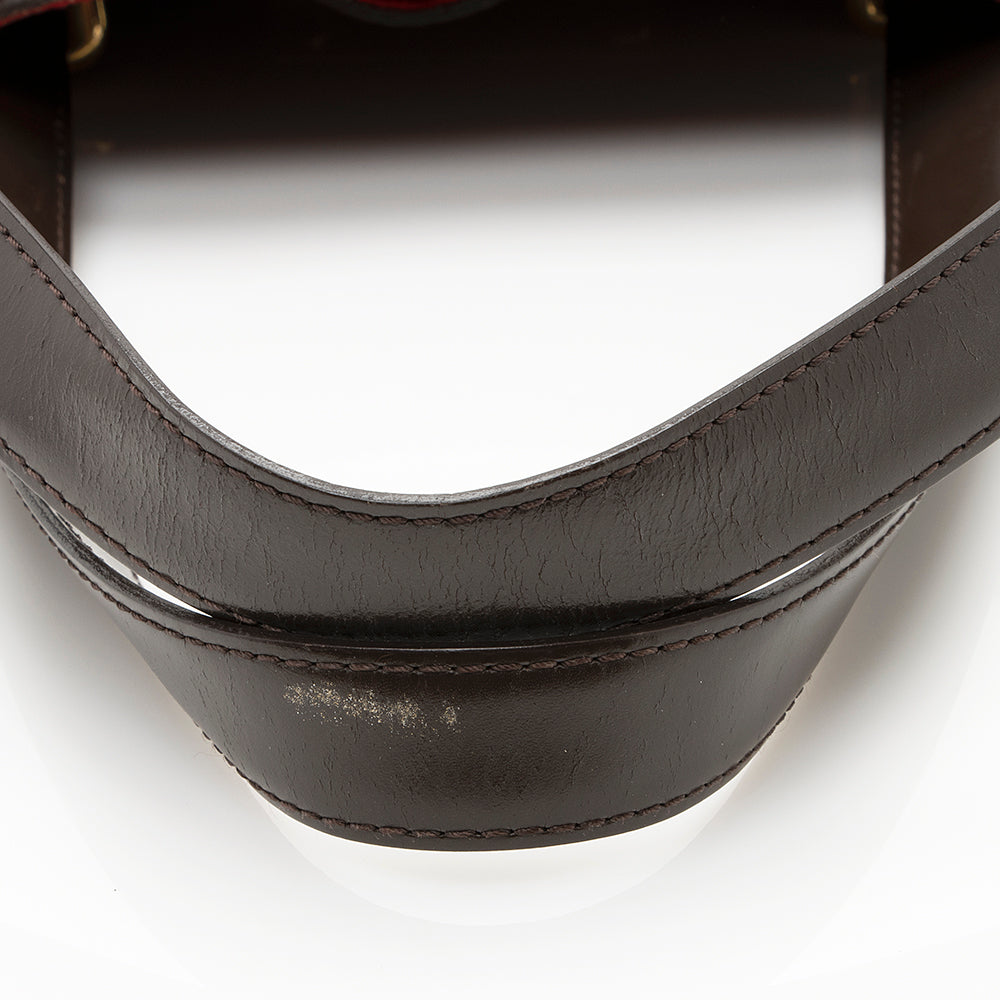 Louis Vuitton Damier Ebene Hampstead MM Tote (SHF-21117)